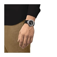T-Race Powermatic 41MM Black/Steel Watch