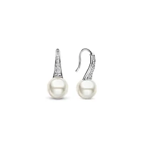 Cosmic Pearl Sparkling Earrings