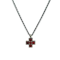 Stones Cross Necklace