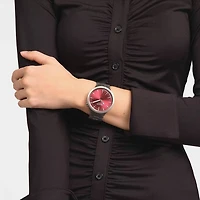 Scarlet shimmer 45MM Watch