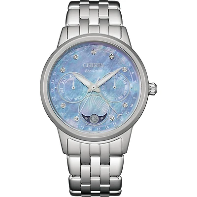 Calendrier Blue Mother Pearl 37MM Watch