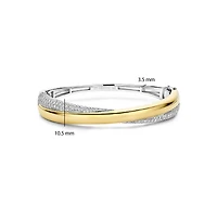 Bold Curve Bangle Bracelet