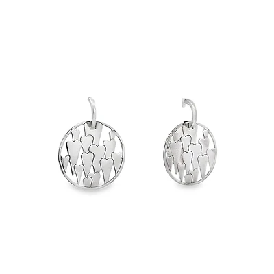 Loving Hearts Dangle Earrings