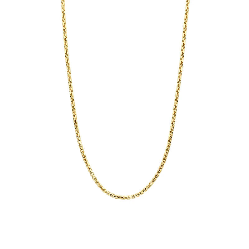 Round Box Golden Chain