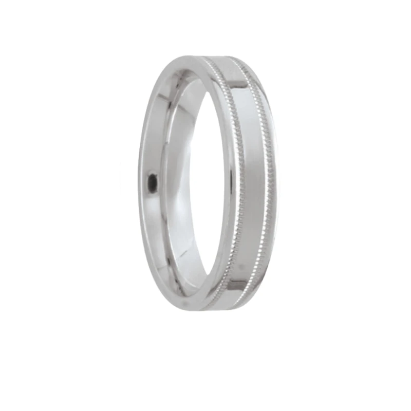 4MM gold Fancy Wedding Ring