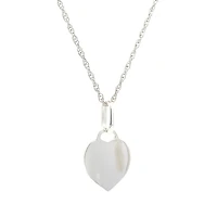 Small Heart Pendant Silver