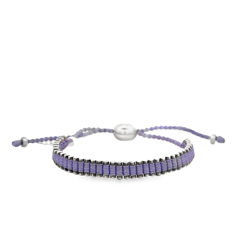 Purple Cord Friendship Bracelet