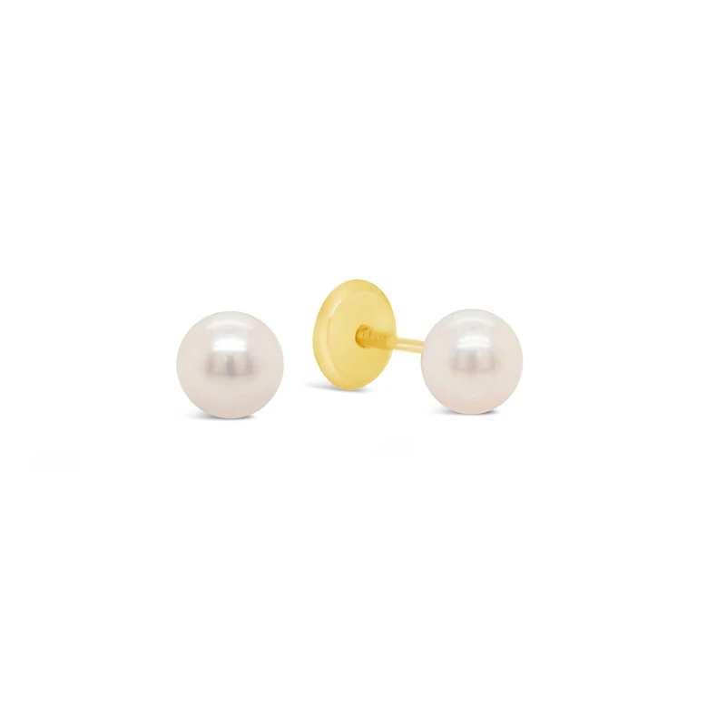 3MM Pearl Stud Earrings