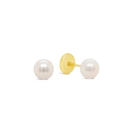 3MM Pearl Stud Earrings