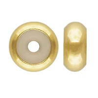 14K Yellow Gold and Silicone Spacer