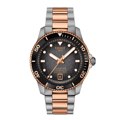 Seastar 1000 Steel/Rose Powermatic 40MM Watch