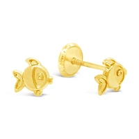 Fishy Gold Stud Earrings
