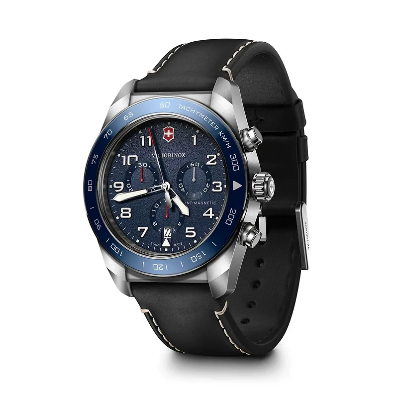 Swiss Army Chronograph Blue Dial 42mm Watch
