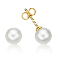 8MM Pearl Stud Earrings