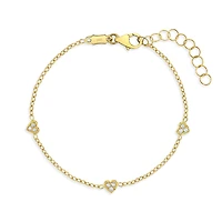 Kids Shining Hearts Bracelet