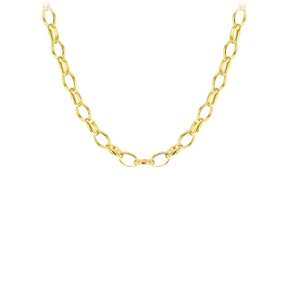 Oval 3MM Lite Chain - 18 inches