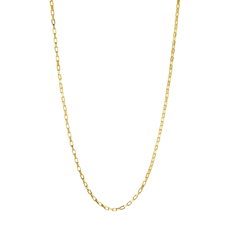 2MM Rectangular Box Steel Chain