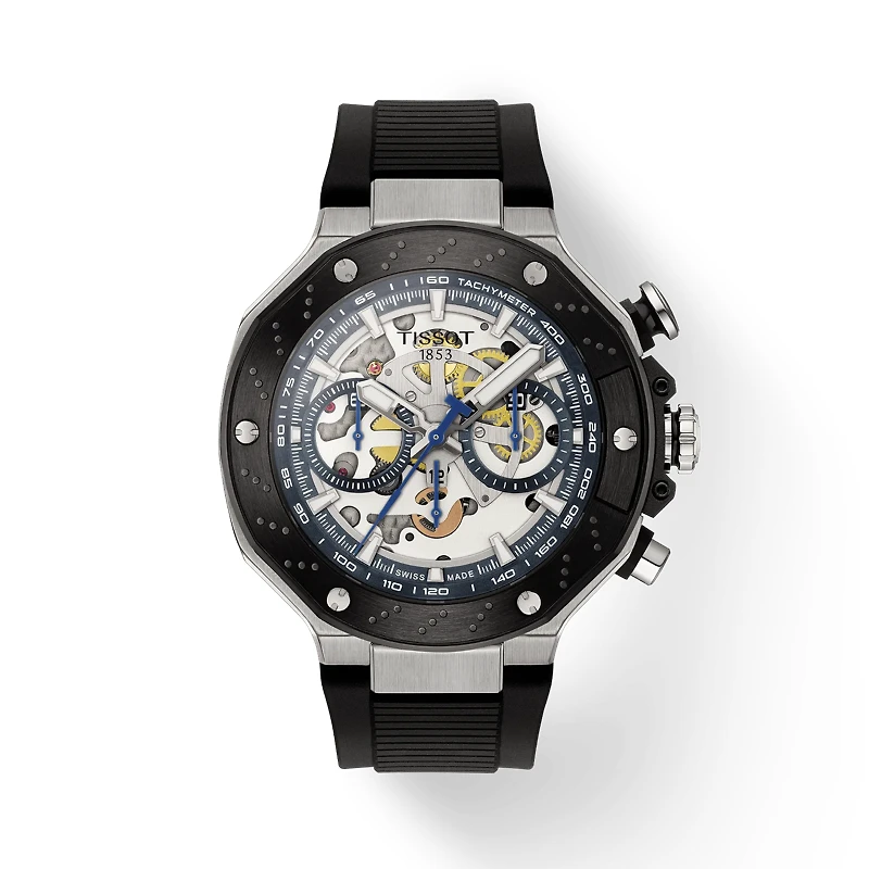 T-Race Moto GP Limited Edition 2025 Skeleton 45MM Watch