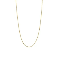 Round Box 2MM Golden Chain