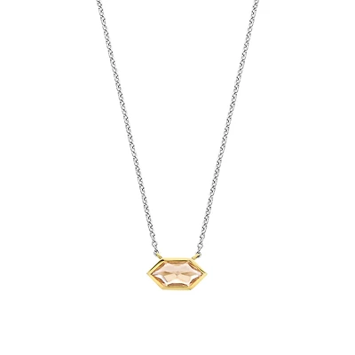 Celestial Peach Necklace