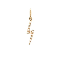 Lightning Bolt Diamond Mini Pendant