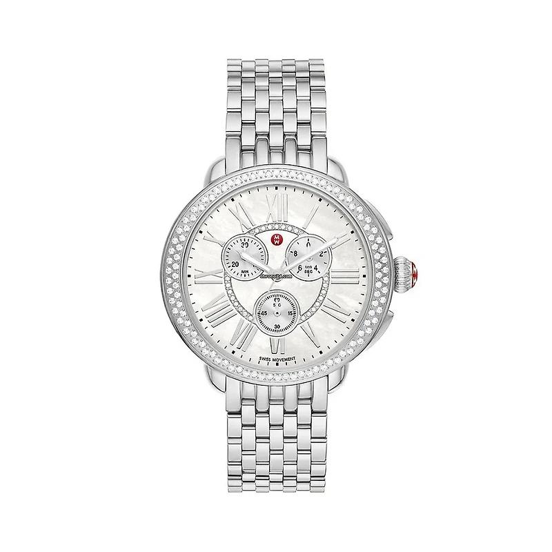 Serein 41MM Steel/Diamonds