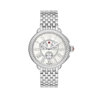 Serein 41MM Steel/Diamonds