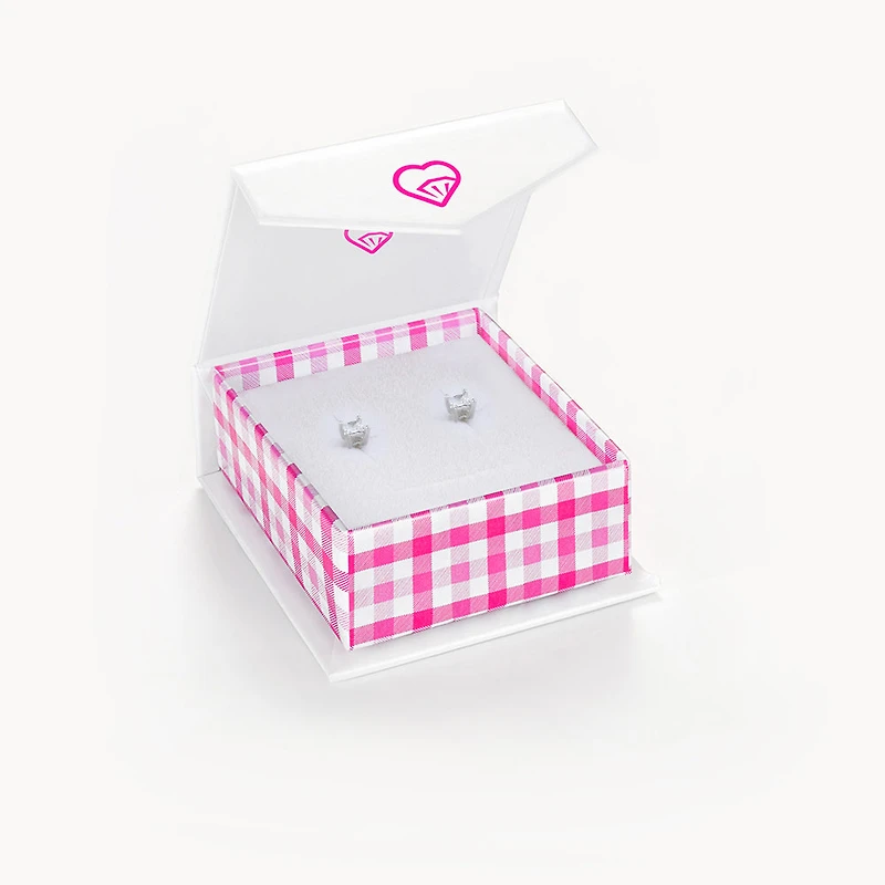 Kids 3MM Princess Earrings