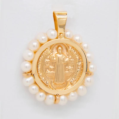 San Benito Round Pearl 16MM Pendant