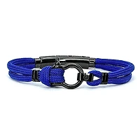 Thin Shackle Double Cord Bracelet