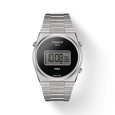 PRX Digital Black/Steel 40MM Watch