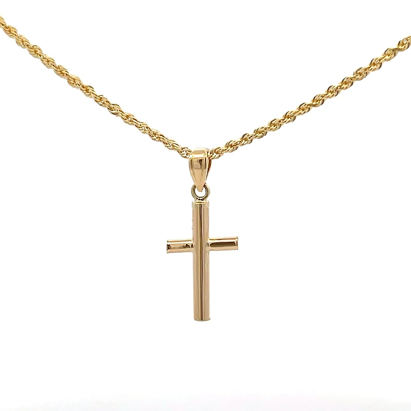 17MM Hollow Cross Pendant