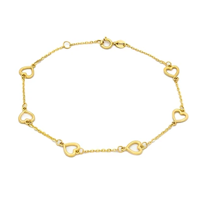 Open Hearts Bracelet