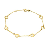 Open Hearts Bracelet