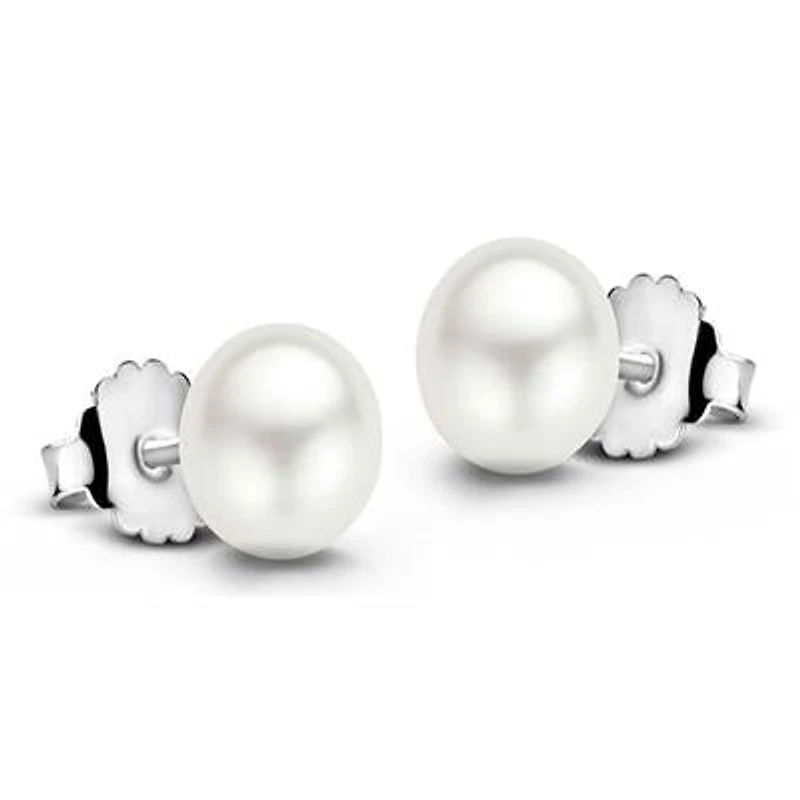Classic Pearl Stud Earrings 6MM