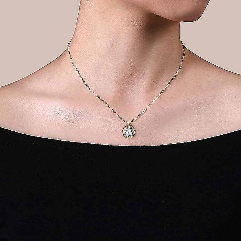Bujukan Diamond Pave Necklace