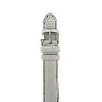 18MM Iridescent Glow Pattern Leather Strap