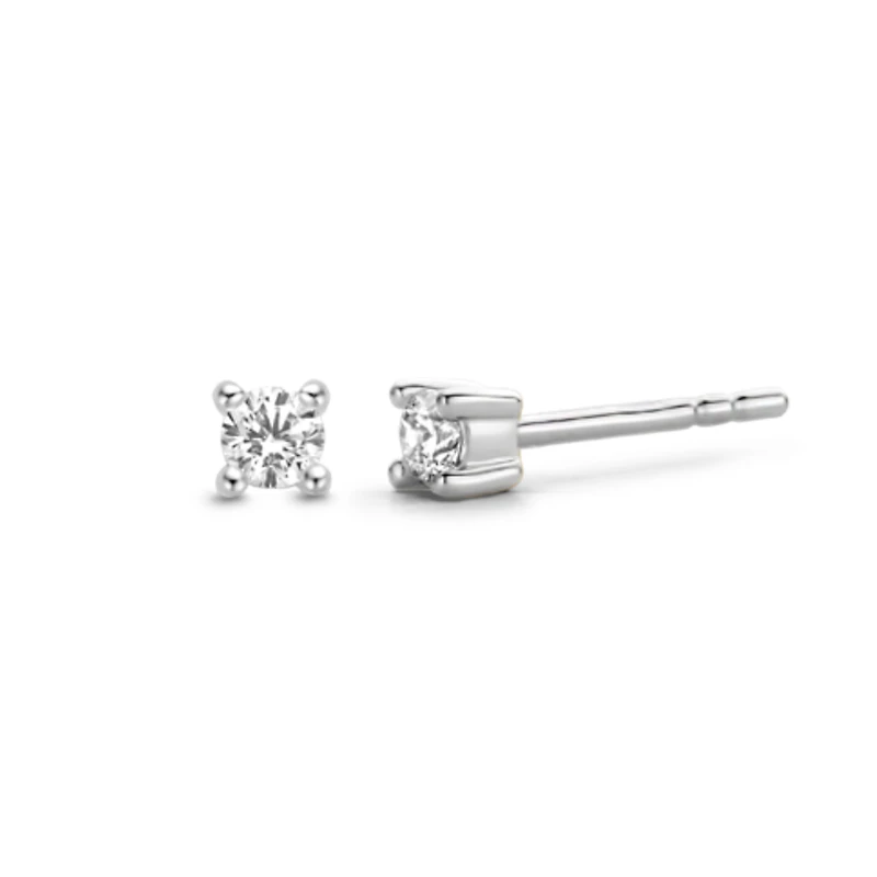 Mini Zirconia 3mm Stud Earrings