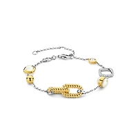 Rope Link Golden Bracelet