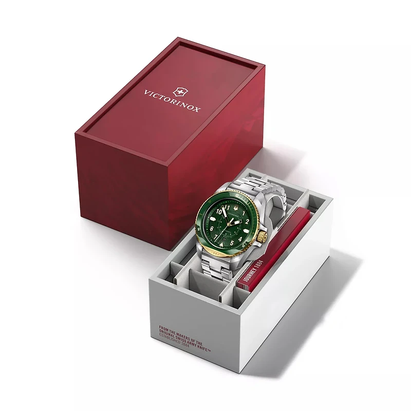 Journey 1884 Green/Steel 43MM Watch