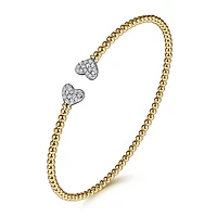 Diamond Hearts Open Bujukan Bracelet