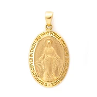 Oval Virgen Milagrosa 40MM Pendant