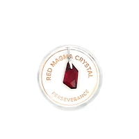 Red Magma Crystal Pendant