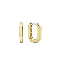 Reflexions Golden Huggie Earrings