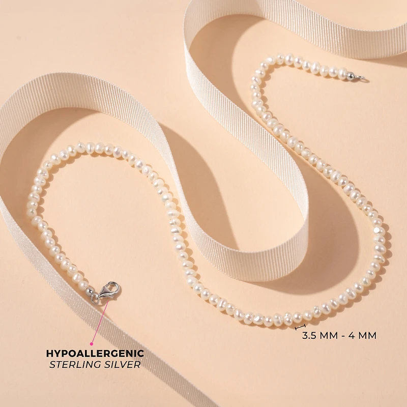 Kids Freshwater Pearl Necklace 14''