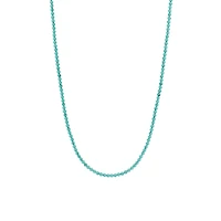 Turquoise Beads Necklace Long