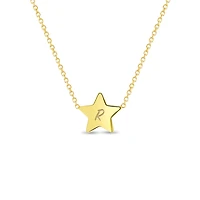 Polished Star Flat Kids Necklace