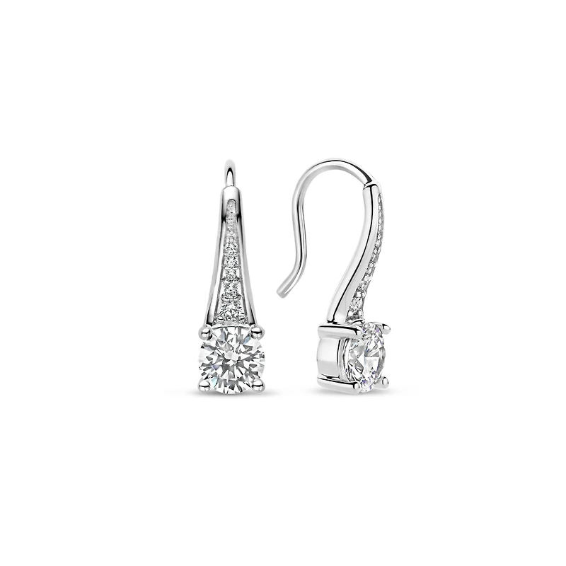 Brilliant Small Solitaire Earrings
