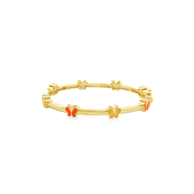 Butterflies Kids Bangle Bracelet