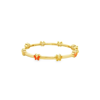 Butterflies Kids Bangle Bracelet